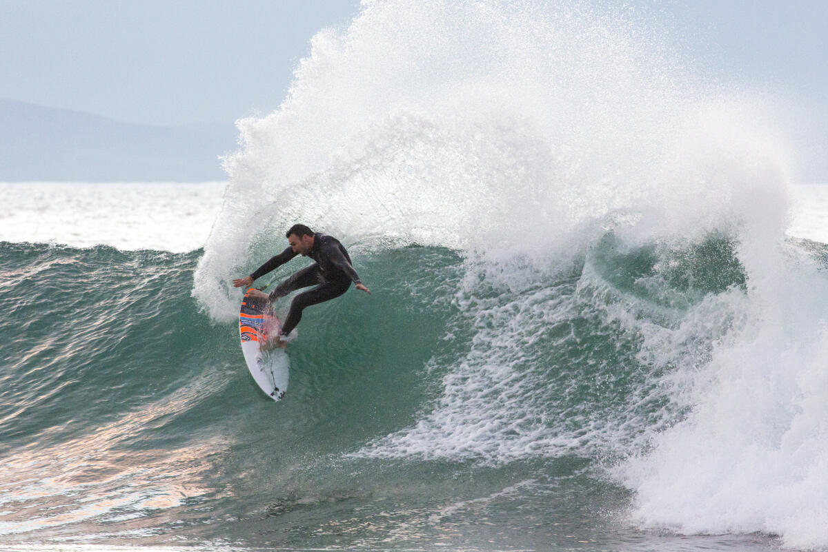 Joel Parkinson of Australia free surfing at the Corona Open J-Bay.