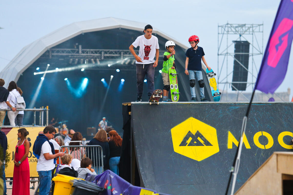 Concert and Skate at Carcavelos Main Contest Site