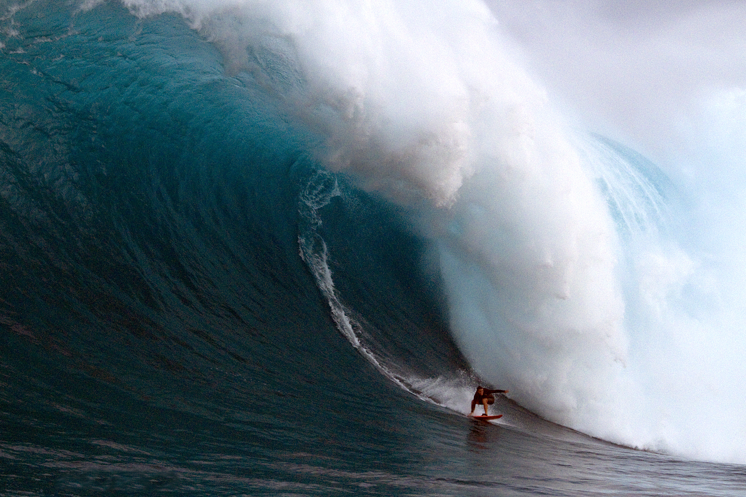 Andrea Moller at Jaws 2016 TAG Heuer Biggest Wave World Surf