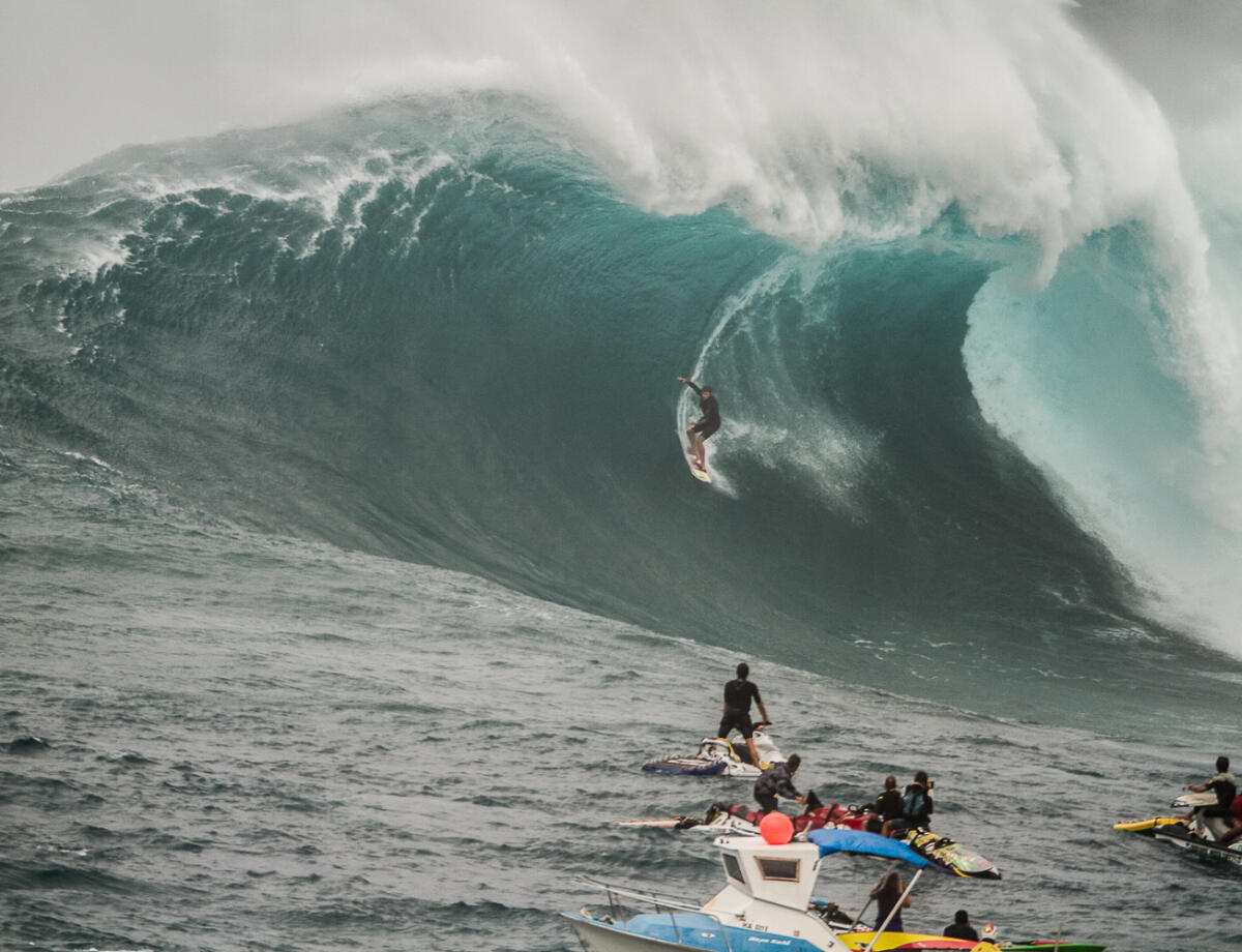 Shaun Walsh at Jaws (C) - 2016 TAG Heuer XXL Biggest Wave