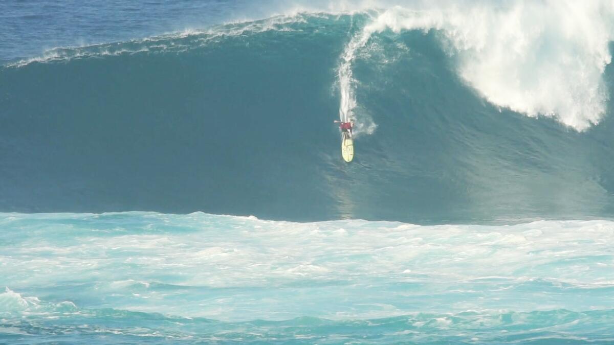 Keala Kennelly at Jaws by Vaz Key