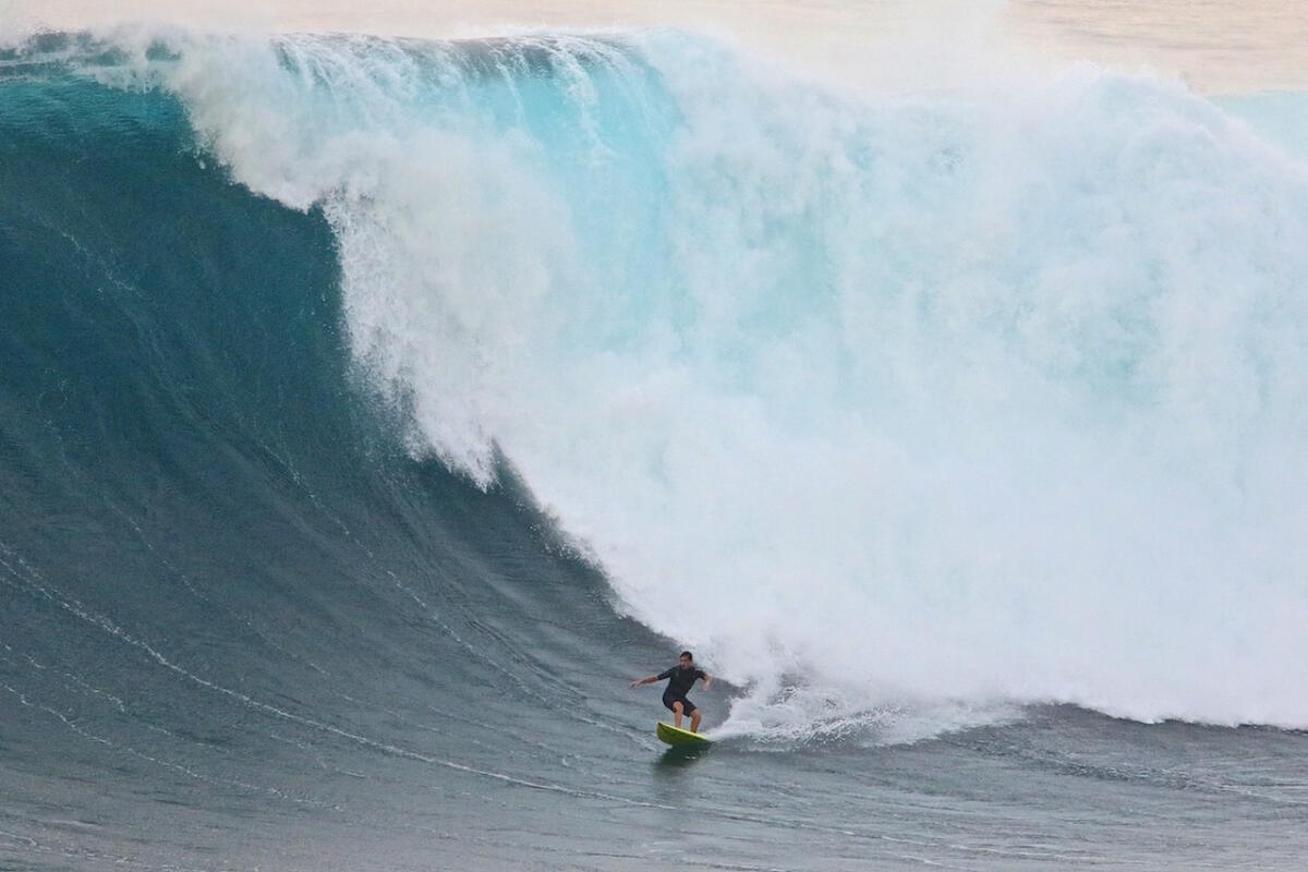 2018 Biggest Paddle Entry: Evan Valiere at Jaws