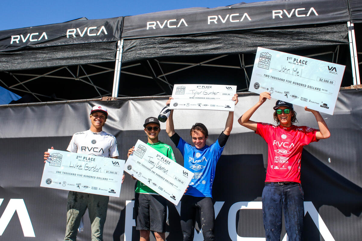 RVCA Pro Junior Finalists