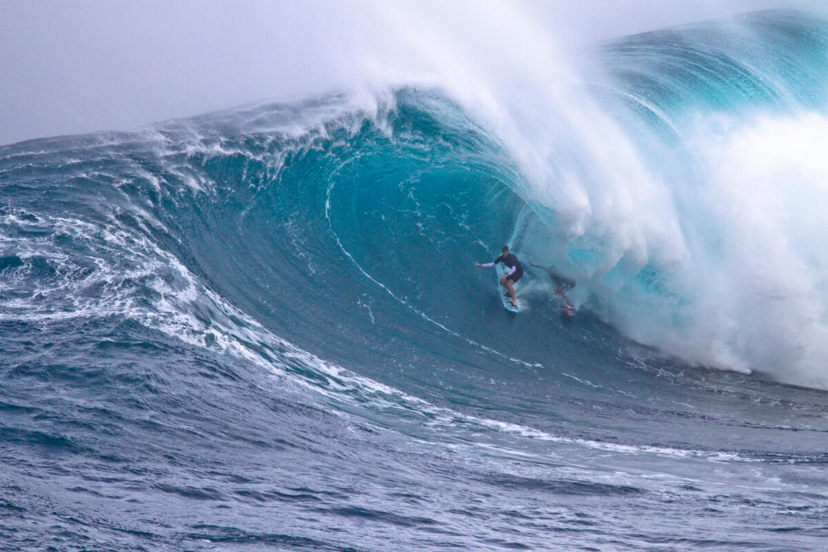 2020 XXL Biggest Wave Entry: Kai Lenny (with Nathan Florence) at Jaws 5
