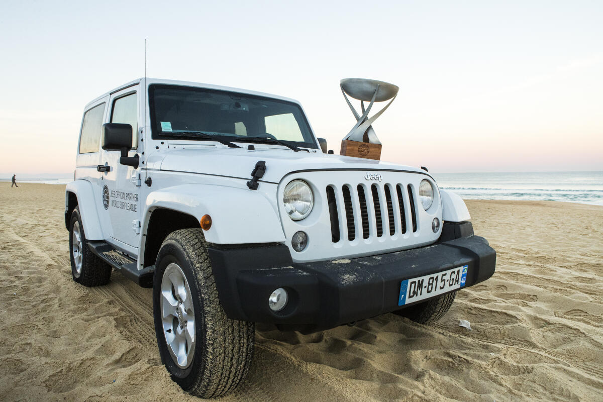 Trophy and Jeep