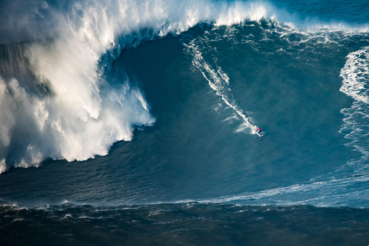 2018 XXL Biggest Wave Entry: Benjamin Sanchis at Nazaré