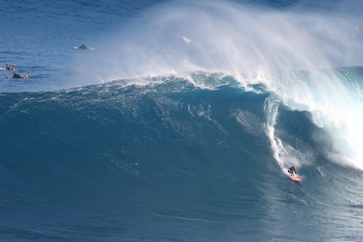 Keala Kennelly at Jaws