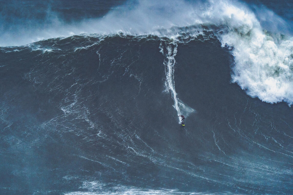 2020 XXL Biggest Wave Entry: Caio Vaz at Nazaré 1