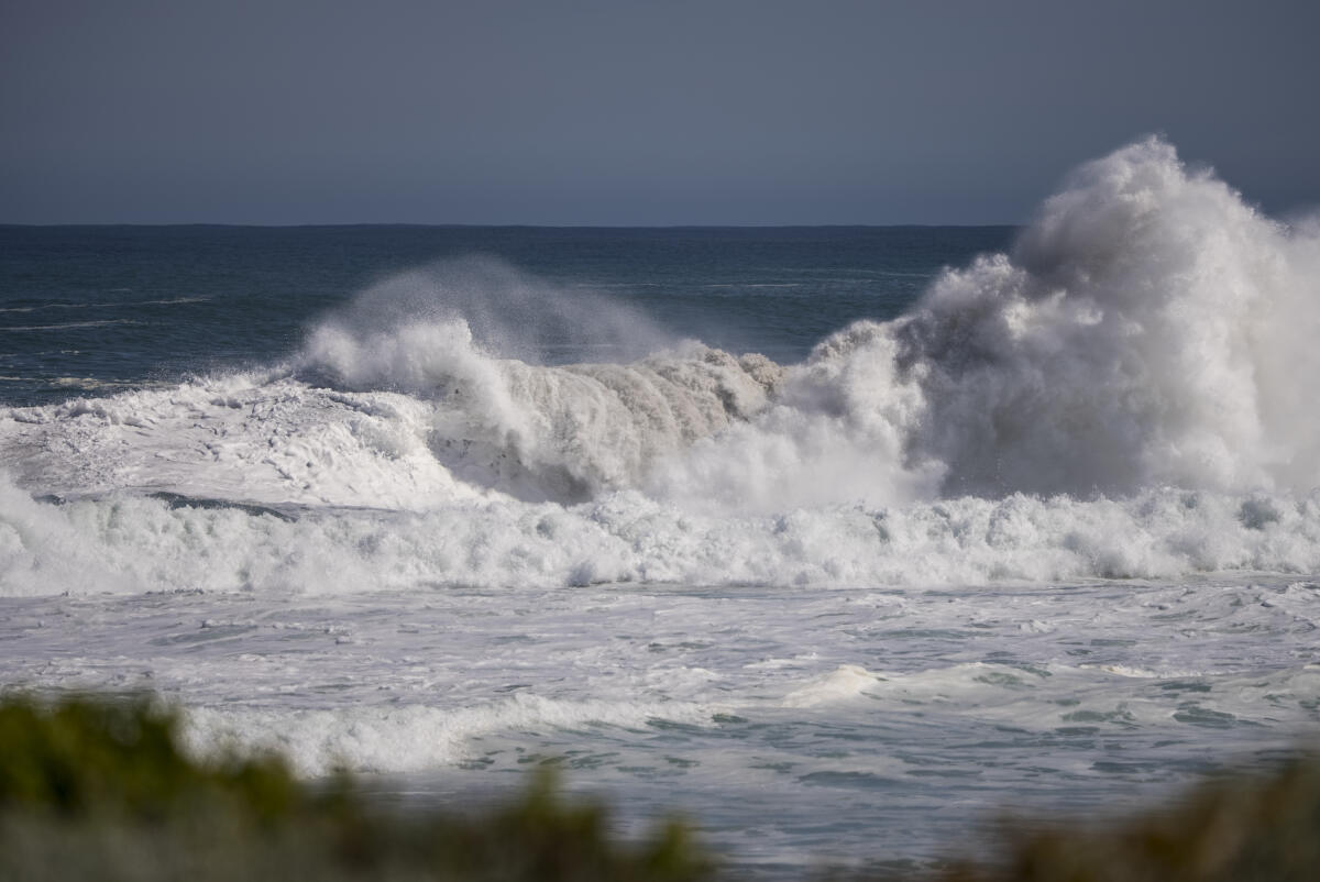 NAMAKWA CHALLENGE, HONDEKLIPBAAI, NORTHERN CAPE, SOUTH AFRICA - AUGUST 29: Big empty wave on August 29th, 2021 Hondeklipbaai, Northern Cape, South Africa. (Photo by Alan van Gysen/World Surf League)