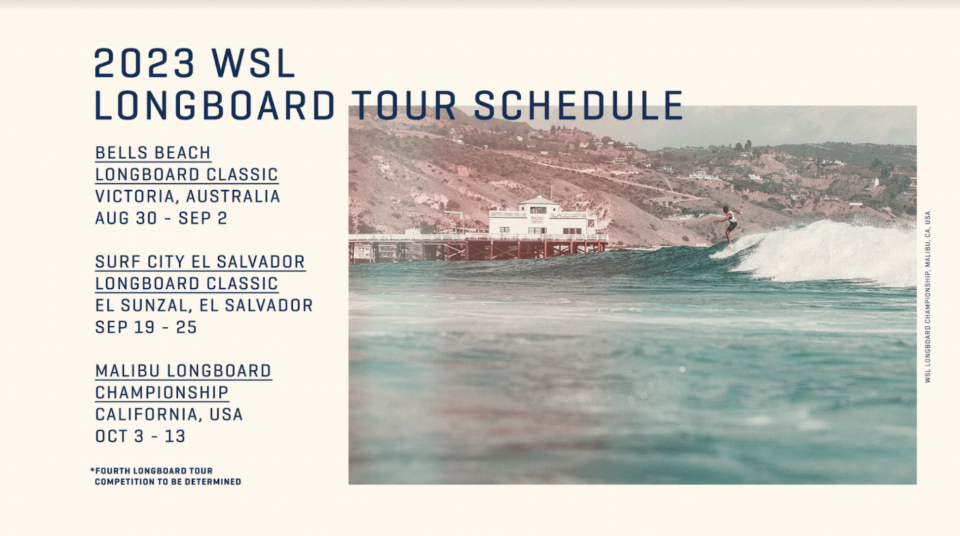 World Surf League Announces 2023 Championship Tour Schedule