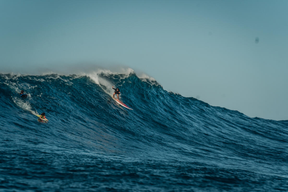 2020 Women's Paddle Entry: Raquel Heckert at Jaws 1