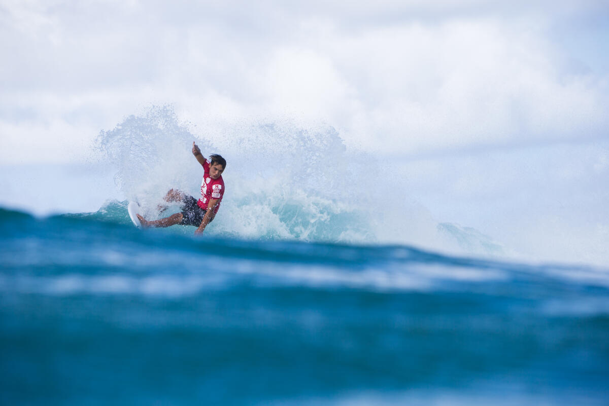 finals of the Hurley Surf Club Junior Pro at Turtle Bay Resort