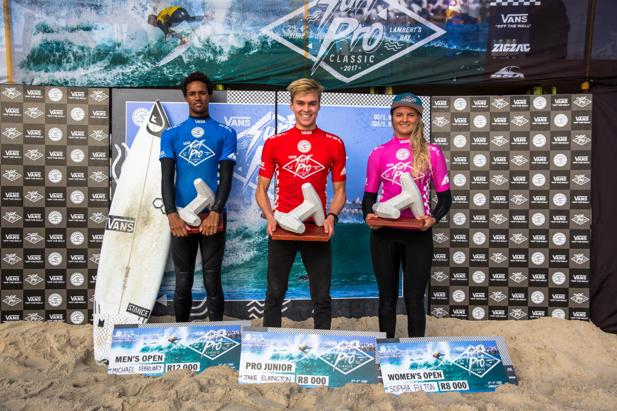 Vans Surf Pro Classic winners