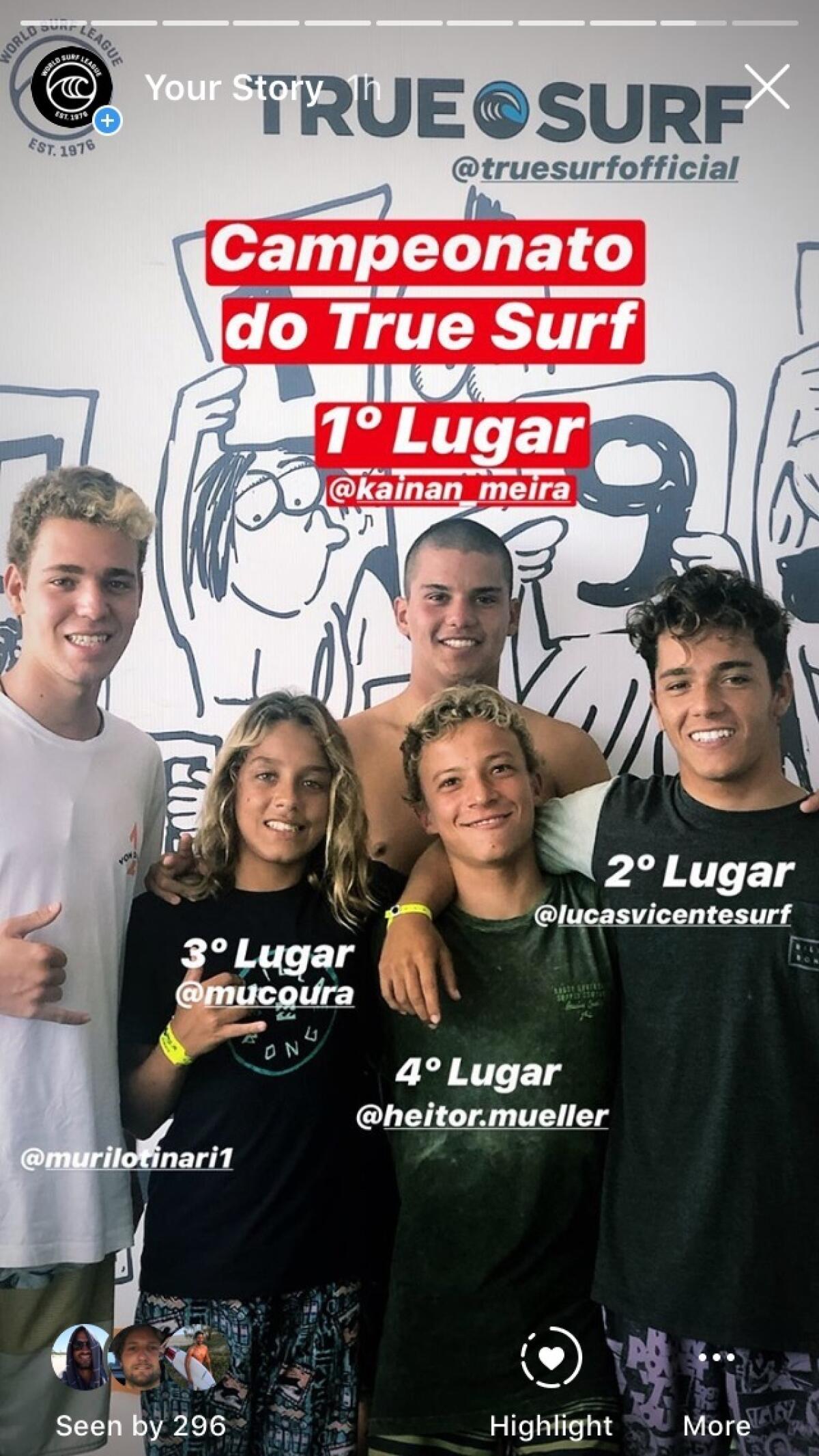 True Surf - Oi Pro Junior Series