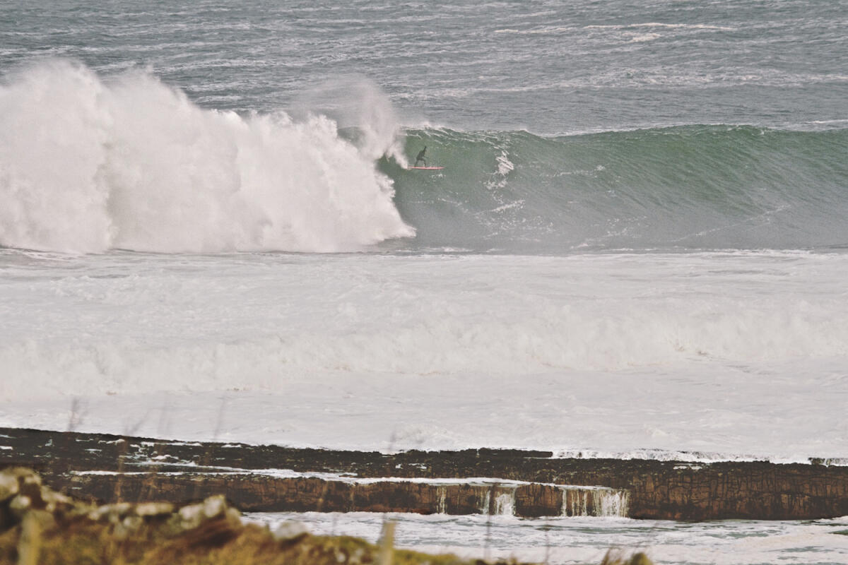 Tom Lowe at Mullaghmore Head