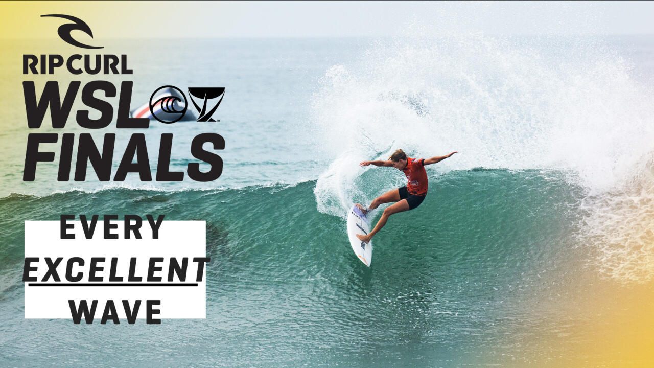 Every Excellent Wave From The Rip Curl WSL Finals World Surf League