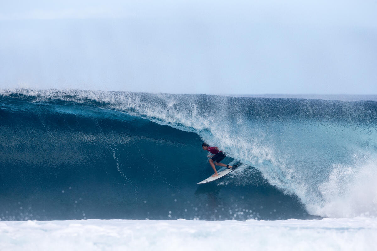 Wyatt McHale on a 9.90 at Pipe