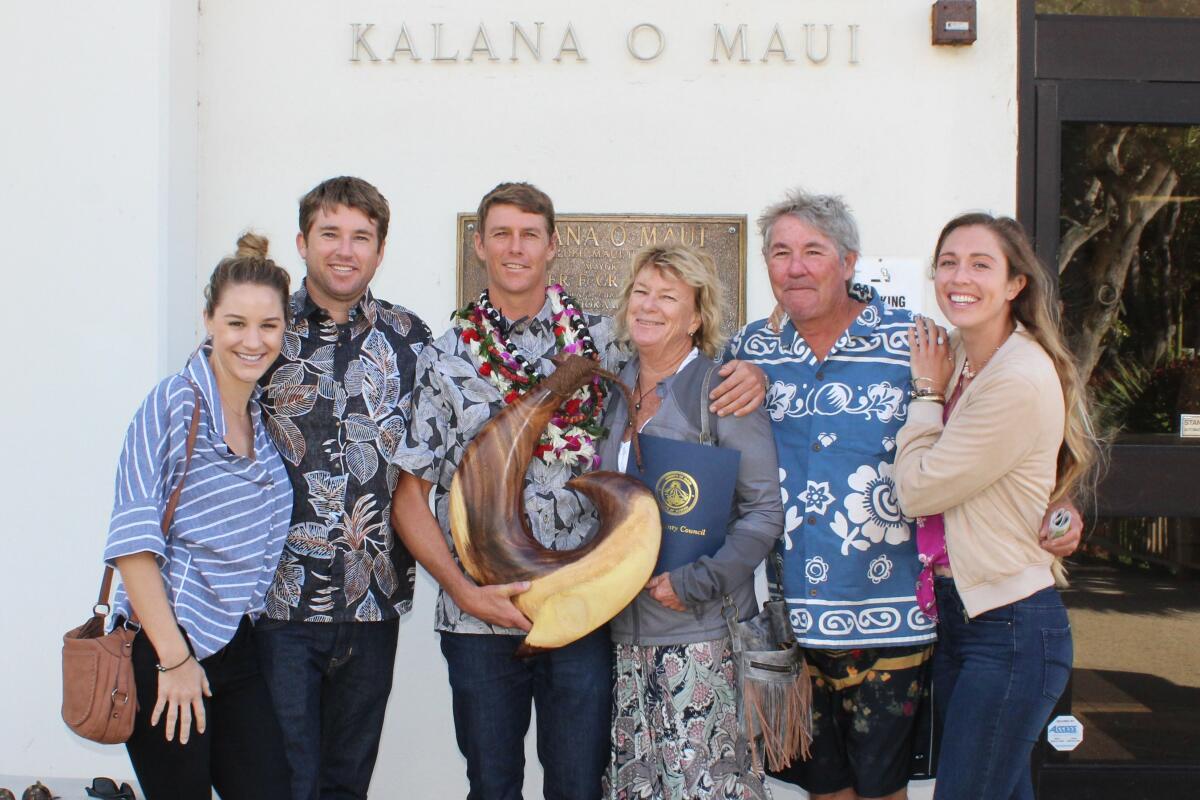 Walshes during the Maui County Council resolution